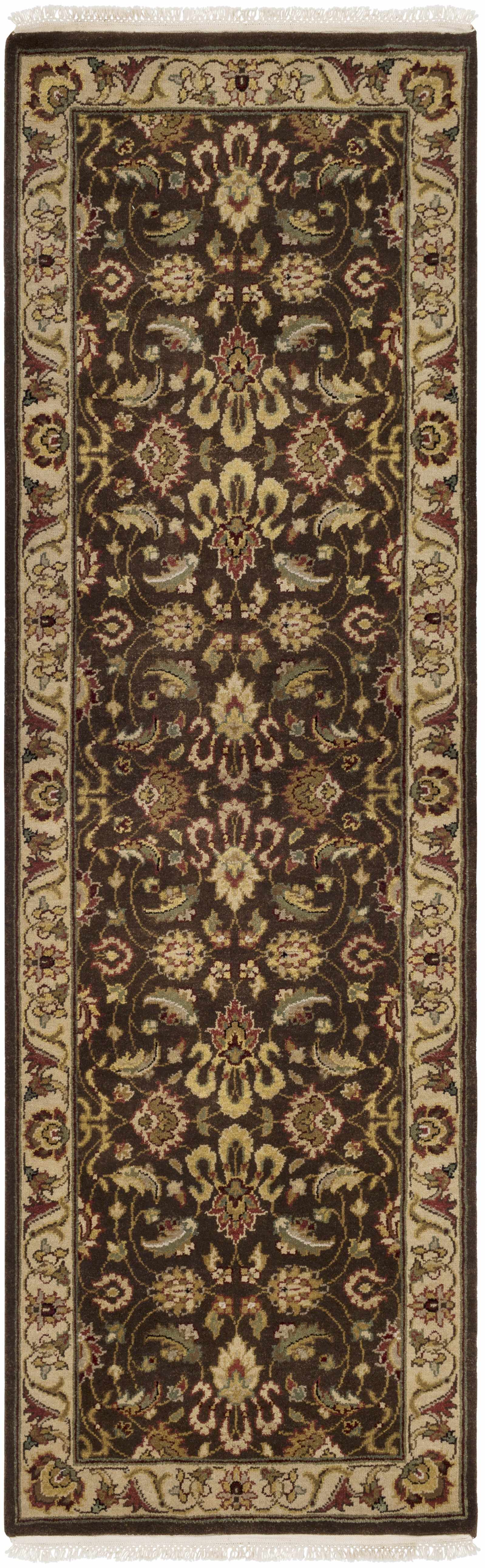 Necia Beige Damask Area Rug - Clearance - Ornate Home