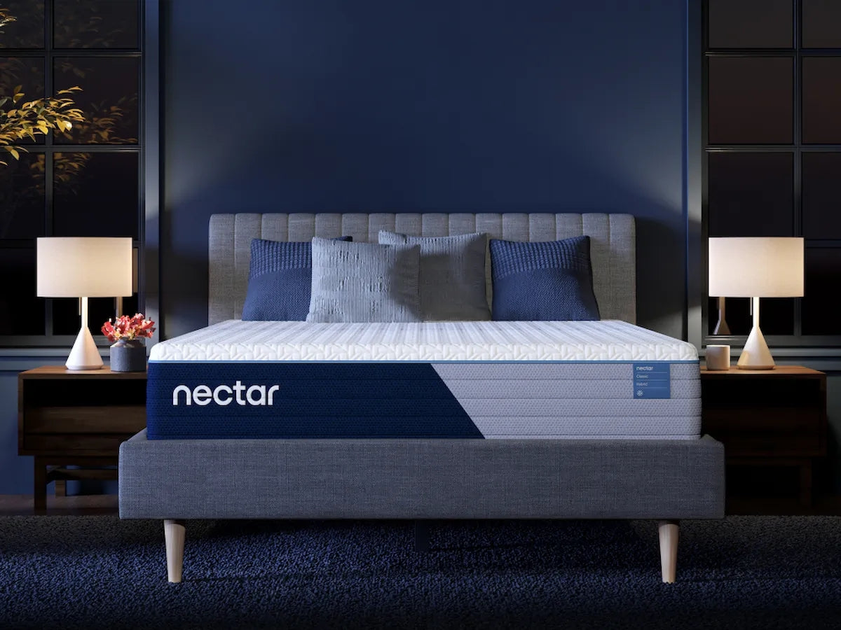 Nectar Classic Hybrid White Firm King Mattress - Ornate Home