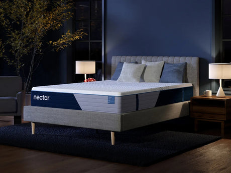 Nectar Classic Hybrid White Firm Twin Mattress - Ornate Home