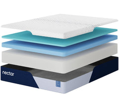 Nectar Classic Memory Foam White 2 Twin XL Mattresses - Ornate Home
