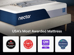Nectar Classic Memory Foam White Firm Queen Mattress - Ornate Home
