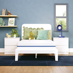 Nectar Foam Kids White Full Mattress - Ornate Home