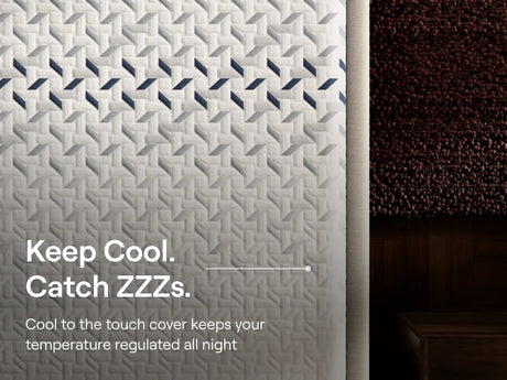 Nectar Luxe Memory Foam White Medium King Mattress - Ornate Home
