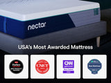 Nectar Premier Hybrid 5.1 White King Mattress - Ornate Home