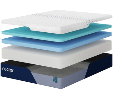 Nectar Premier Memory Foam White Medium Queen Mattress - Ornate Home