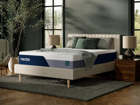 Nectar Premier Memory Foam White Medium Queen Mattress - Ornate Home