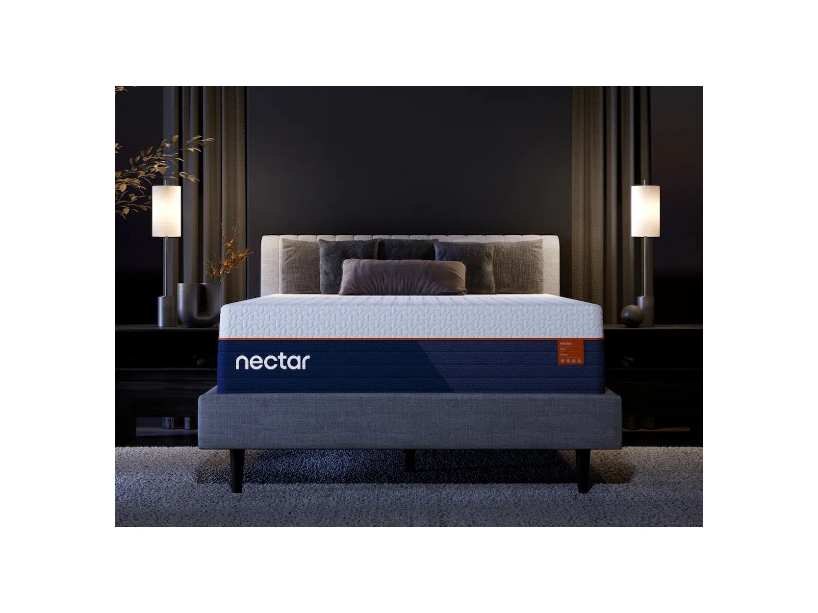 Nectar Ultra Hybrid Ultra Plush White Queen Mattress - Ornate Home