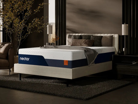 Nectar Ultra Memory Foam White Ultra Plush Twin Mattress - Ornate Home