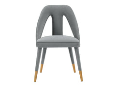 Neda Dining Chair in Grey - Ornate Home