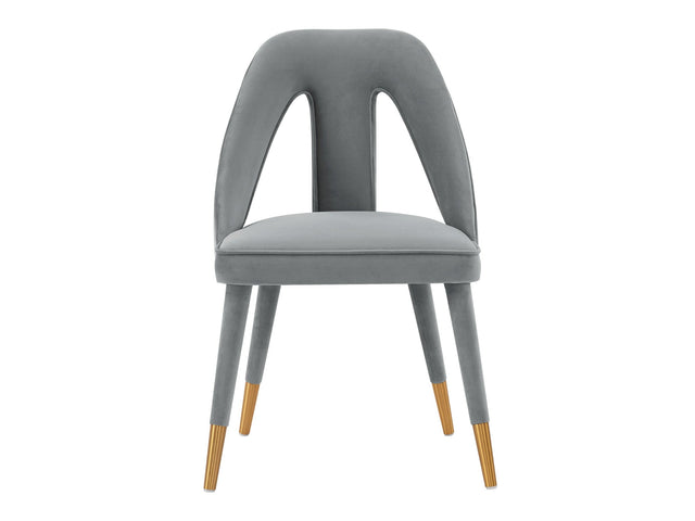 Neda Dining Chair in Grey - Ornate Home