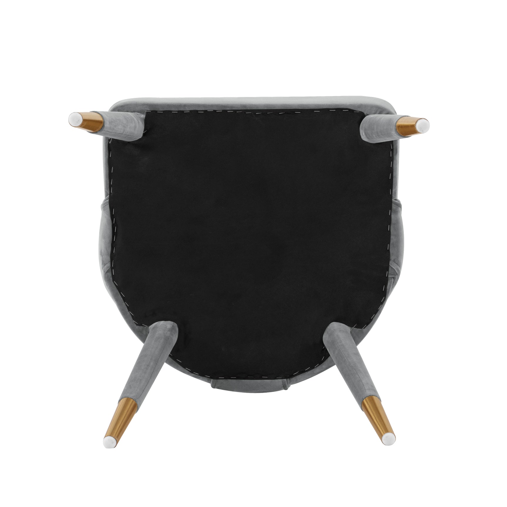 Neda Dining Chair in Grey (set of 2) - Ornate Home