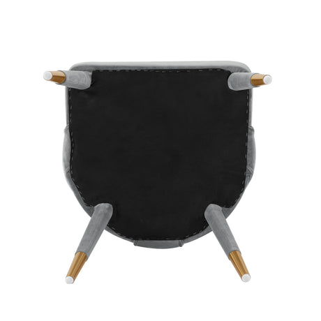 Neda Dining Chair in Grey (set of 2) - Ornate Home