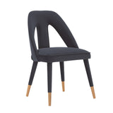 Neda Dining Chair in Midnight Blue - Ornate Home
