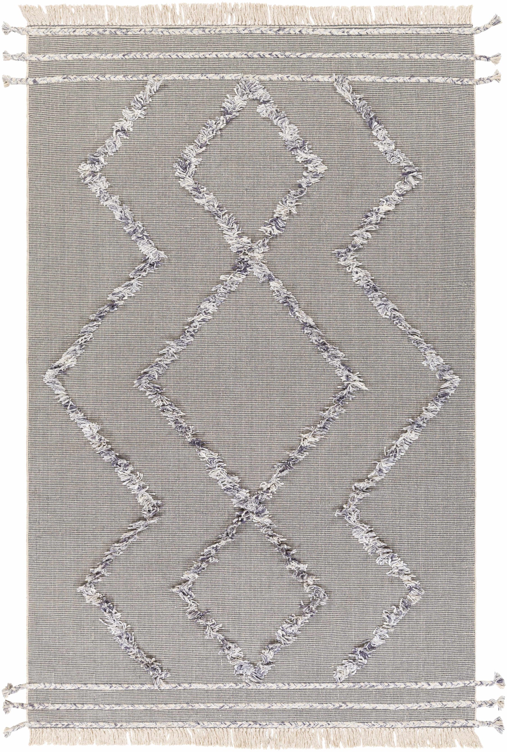 Needville Gray High-Low Rug - Clearance - Ornate Home