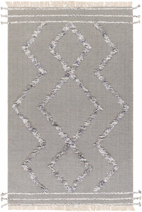 Needville Gray High-Low Rug - Clearance - Ornate Home