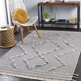 Needville Gray High-Low Rug - Clearance - Ornate Home
