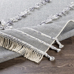 Needville Gray High-Low Rug - Clearance - Ornate Home