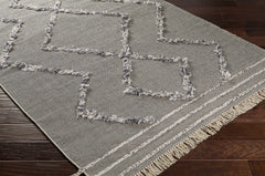 Needville Gray High-Low Rug - Clearance - Ornate Home