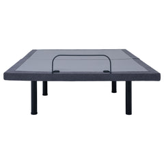 Negan Black California King Adjustable Bed Base - Ornate Home
