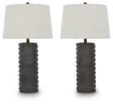 Neilett Antique Brown Table Lamp (Set of 2) - Ornate Home