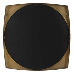 Neilia Brass Round Mirror - Ornate Home