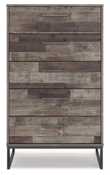 Neilsville Multi Gray Chest of Drawers - Ornate Home