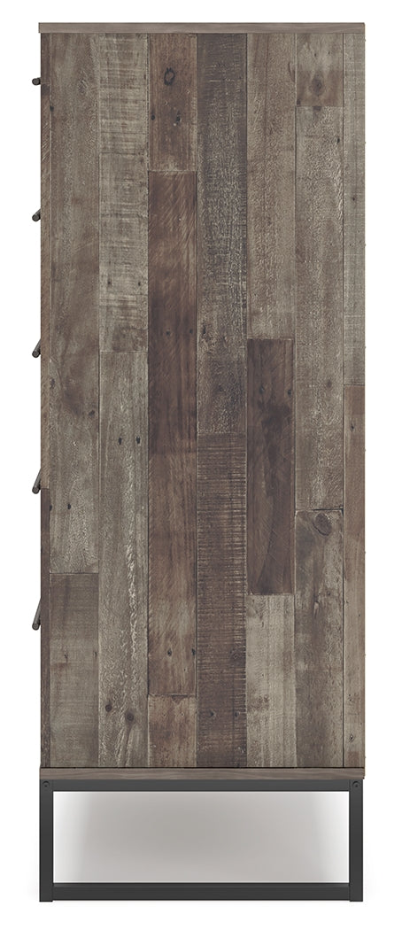 Neilsville Multi Gray Chest of Drawers - Ornate Home