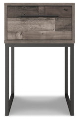 Neilsville Multi Gray Nightstand (Online Special Price) - Ornate Home