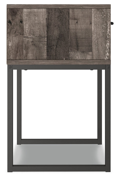 Neilsville Multi Gray Nightstand - Ornate Home