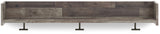 Neilsville Multi Gray Wall Mounted Coat Rack with Shelf (Online Special Price) - Ornate Home