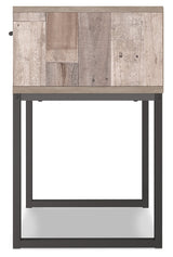 Neilsville Whitewash Nightstand - Ornate Home