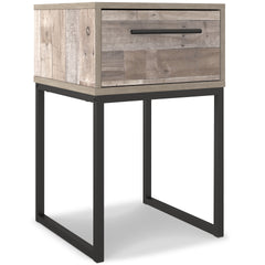 Neilsville Whitewash Nightstand - Ornate Home