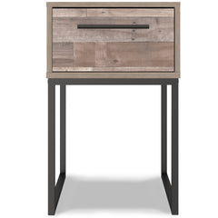 Neilsville Whitewash Nightstand - Ornate Home