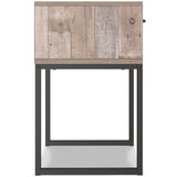 Neilsville Whitewash Nightstand - Ornate Home