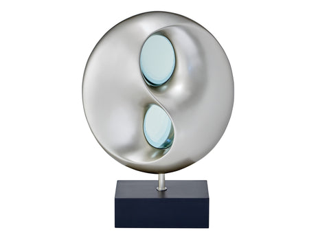 Neleh Black/Silver Table Lamp - Ornate Home