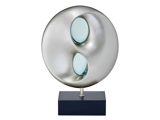 Neleh Black/Silver Table Lamp - Ornate Home