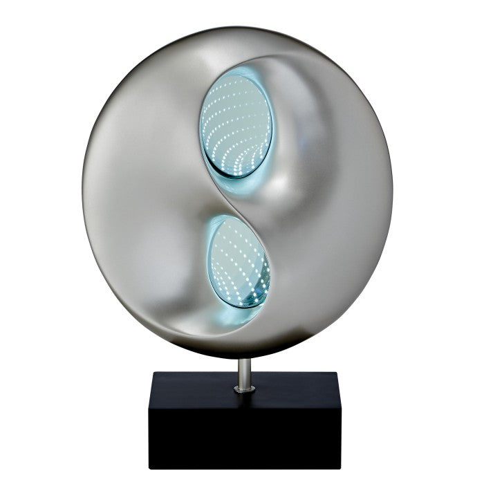 Neleh Black/Silver Table Lamp - Ornate Home