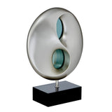 Neleh Black/Silver Table Lamp - Ornate Home