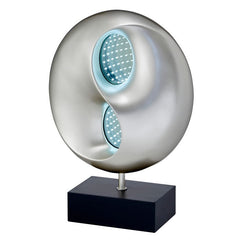 Neleh Black/Silver Table Lamp - Ornate Home