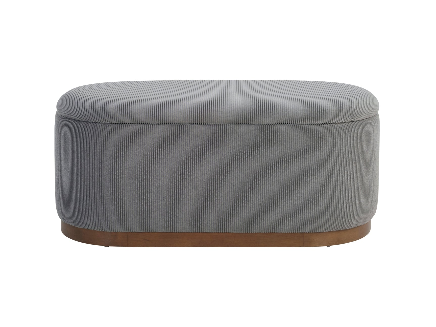 Nell Gray Lift Top Storage Bench - Ornate Home