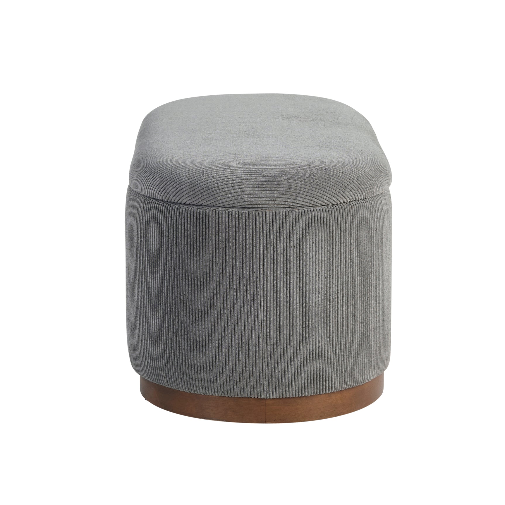 Nell Gray Lift Top Storage Bench - Ornate Home