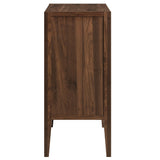 Nell Walnut 36" Accent Cabinet - Ornate Home