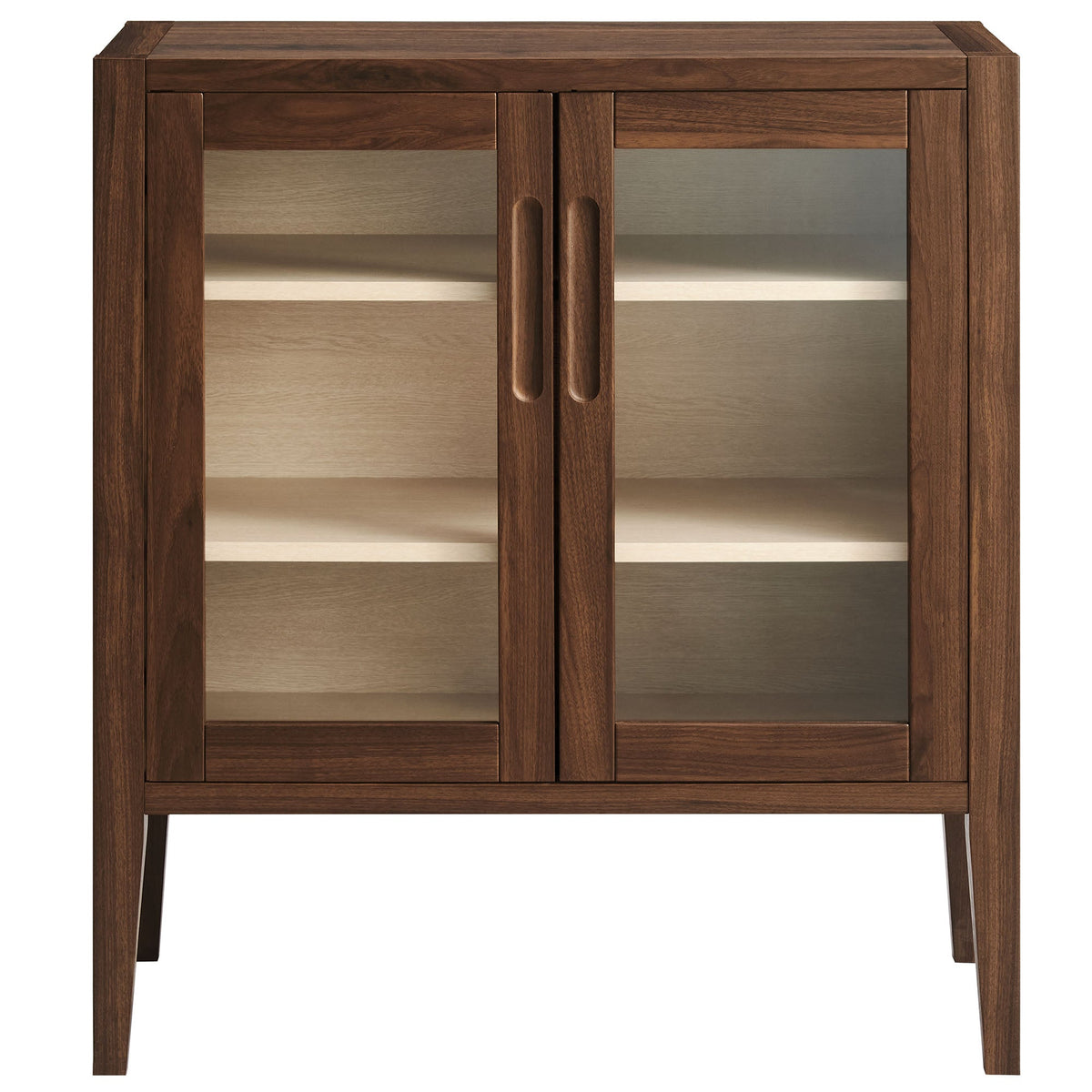 Nell Walnut 36" Accent Cabinet - Ornate Home