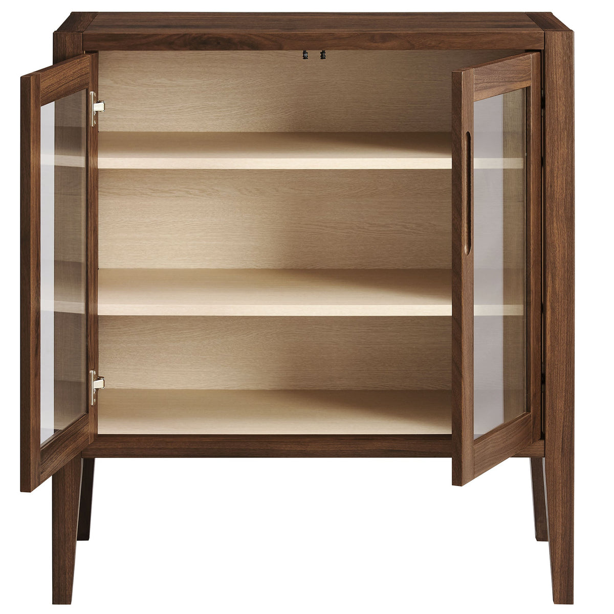 Nell Walnut 36" Accent Cabinet - Ornate Home