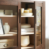 Nell Walnut 36" Accent Cabinet - Ornate Home