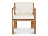Nellie White Outdoor Dining Chair - Ornate Home