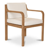 Nellie White Outdoor Dining Chair - Ornate Home