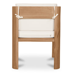 Nellie White Outdoor Dining Chair - Ornate Home