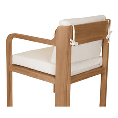Nellie White Outdoor Dining Chair - Ornate Home