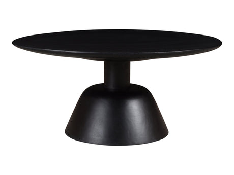 Nels Black Coffee Table - Ornate Home